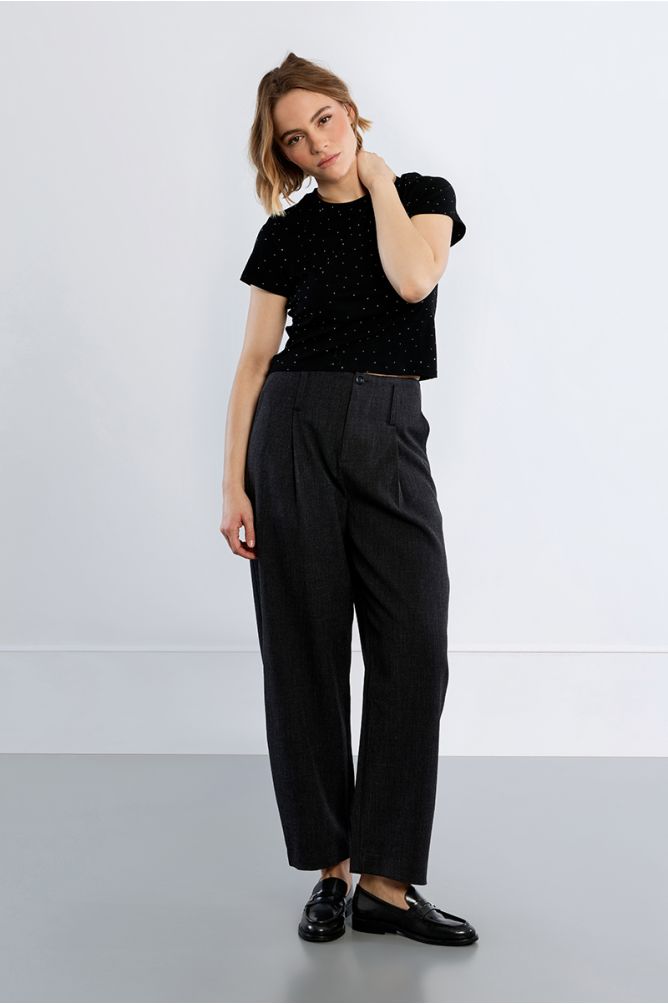 Rhinestone T-shirt