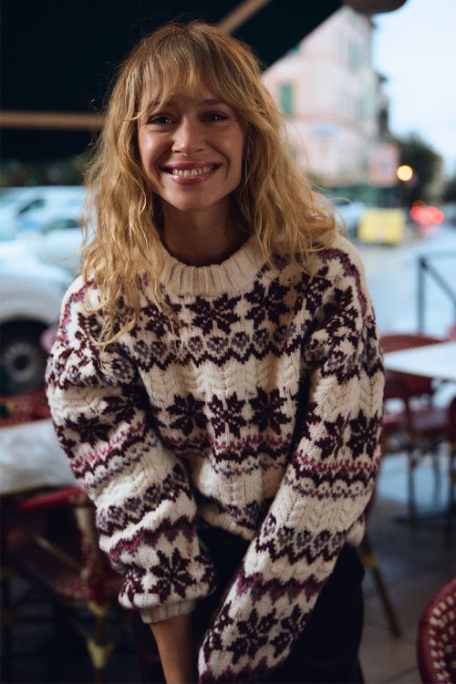 Oversized sweater, Ski