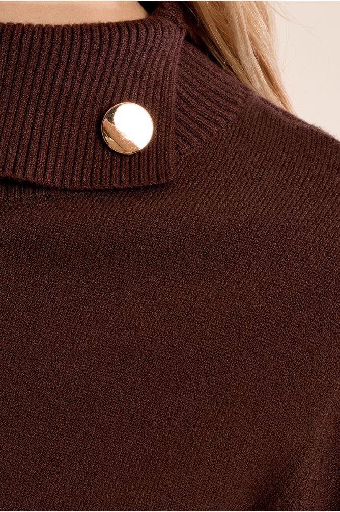 Pull en maille fine, col roulé