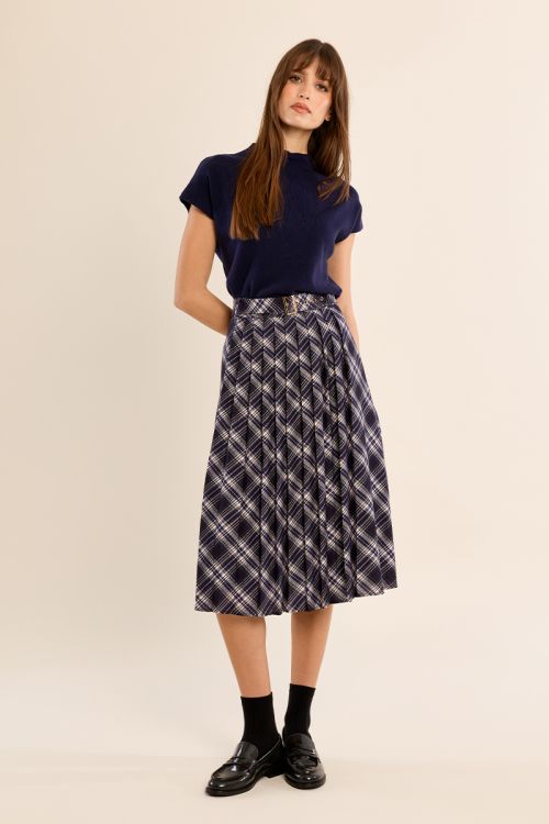 Pull en maille fine, manches courtes