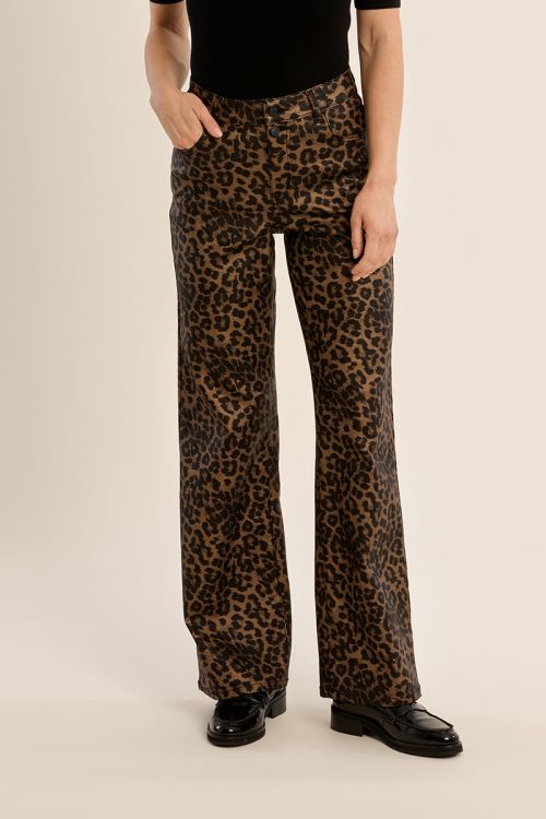 Pantalón largo con estampado