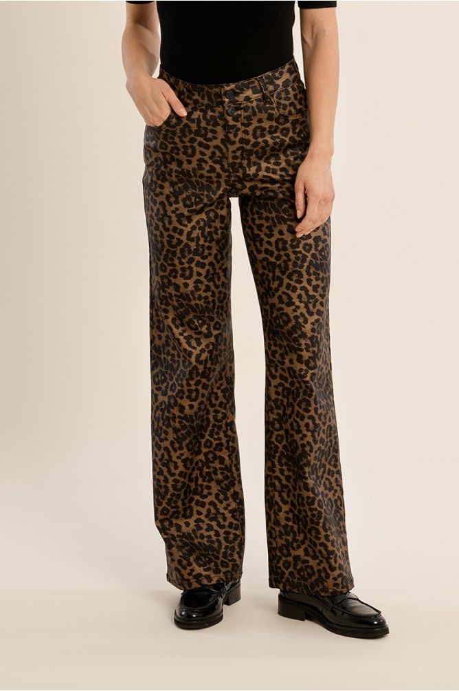 Pantalón largo con estampado
