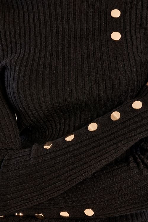 Jersey de manga larga detalle botones