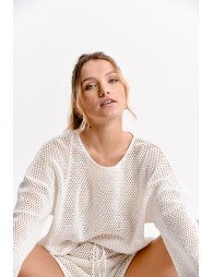 Lace Cotton Cover-Up top