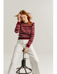 Pretty graphic jumper