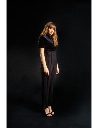 Paperbag look jumpsuit