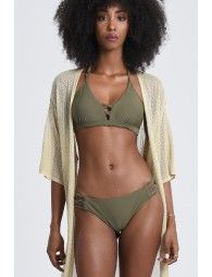 Mid-length fine knit cardigan