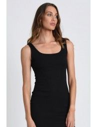 Ribbed tank dress