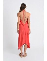 Asymmetrical beach dress