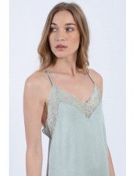 Lace Trim Nightgown