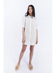 English lace shirt dress