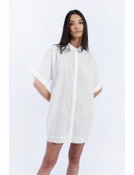 English lace shirt dress