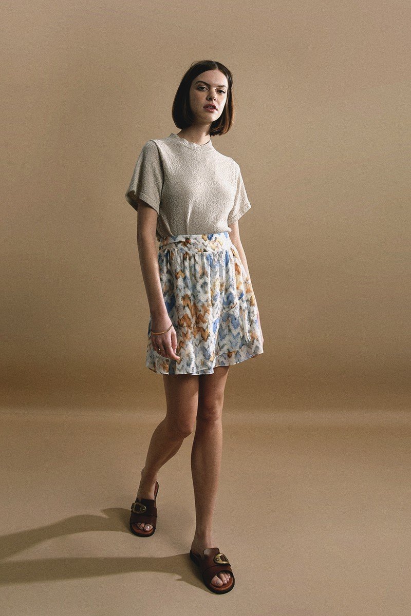Printed skirt