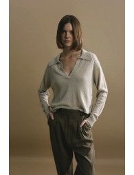 Linen darts pants