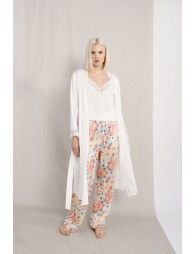 Soft printed pants