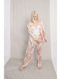 Soft printed pants