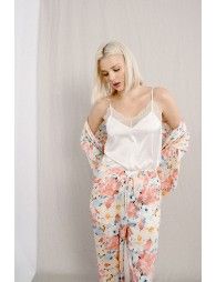 Soft printed pants