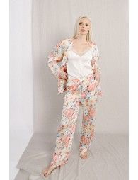 Soft printed pants