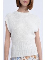 Ribbed Cropped Sweater