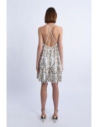 Short printed dress