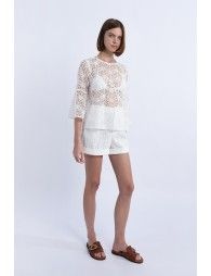 Large lace blouse