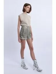 Short chic taille haute