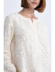 Tunisian sequin top