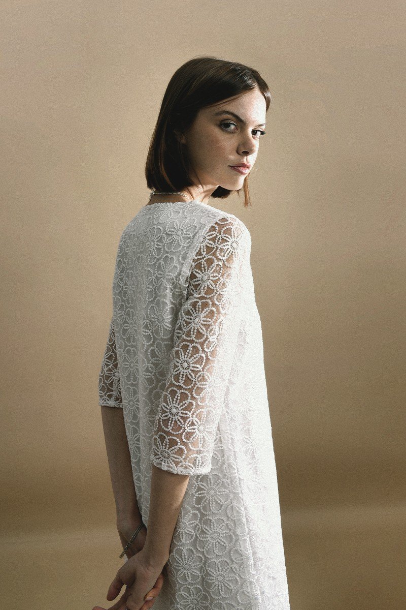 Robe en dentelle