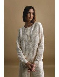Tunisian sequin top