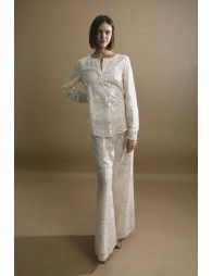 Tunisian sequin top