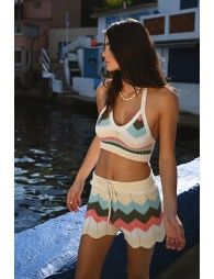 Knitted shorts
