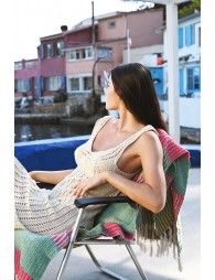 Crochet tank mini dress