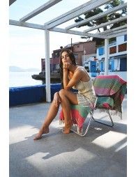Crochet tank mini dress