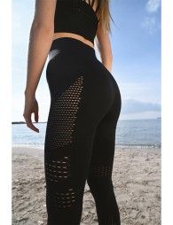 Ensembles D'entraînement Solides 2 Pièces, Soutien-gorge De Sport Dos  Beauté Et Leggings De Sport À Taille Large Pour Soulever Les Fesses,  Vêtements