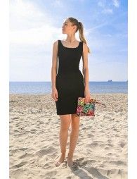 Ribbed tank dress