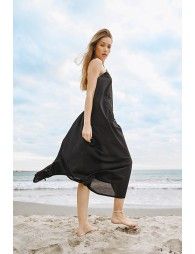 Asymmetrical beach dress