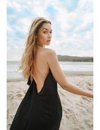 Asymmetrical beach dress