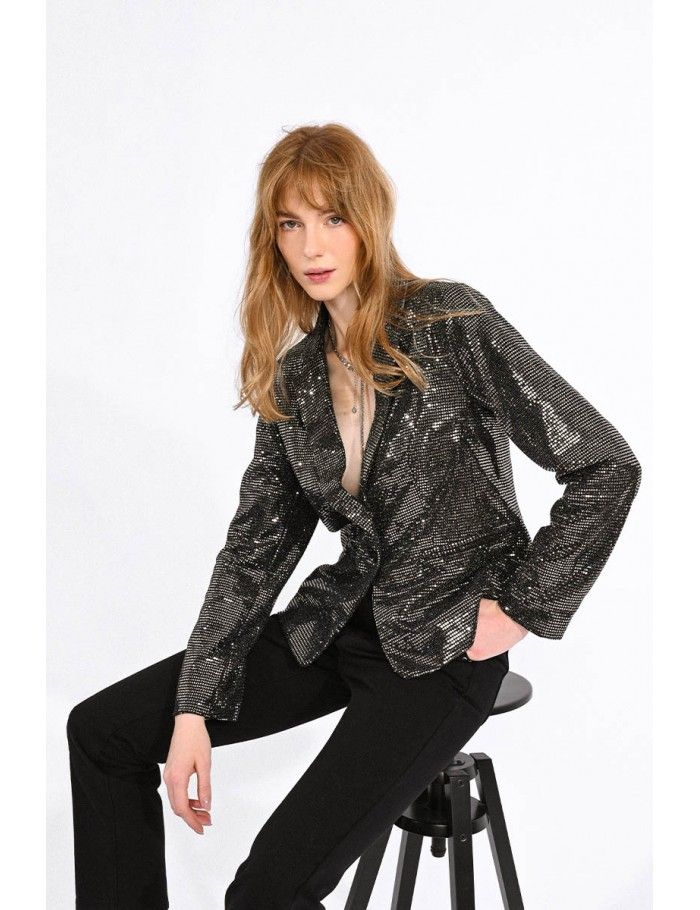Sequined blazer