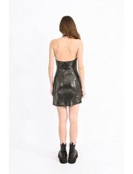 Sequin halter dress