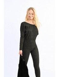 Jumpsuit in lurex jersey