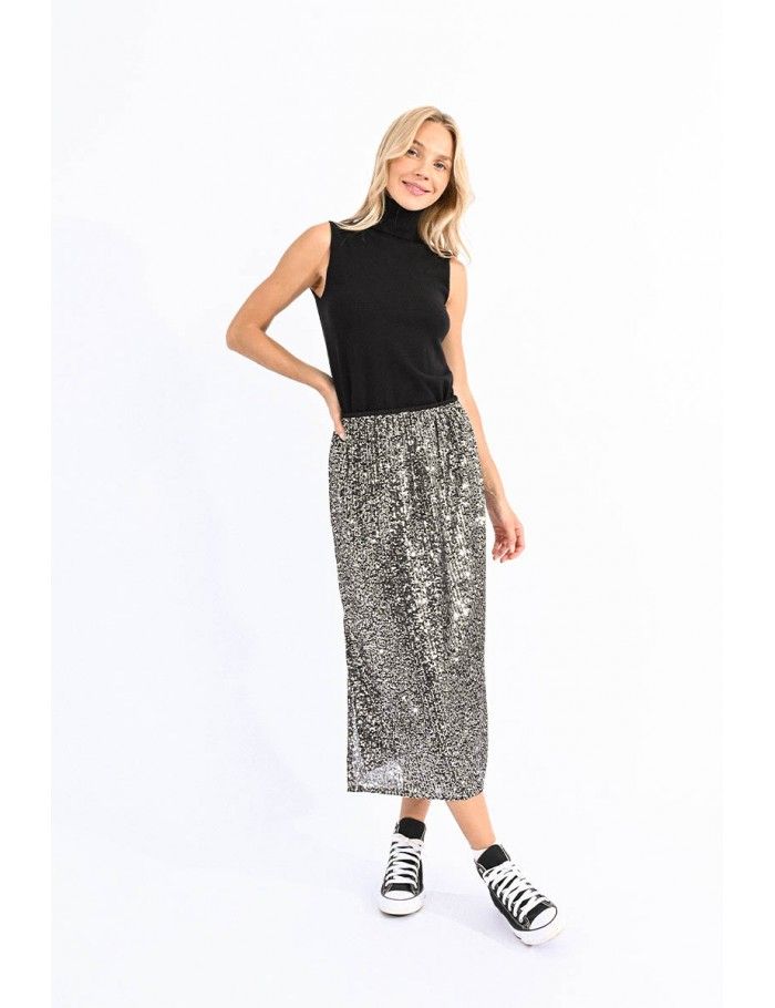 Sequined skirt