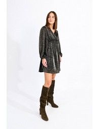 V-neck short dress
