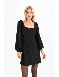 Square neckline dress