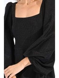 Square neckline dress