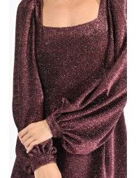 Square neckline dress