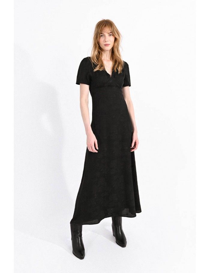 Long viscose dress