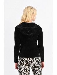 Hooded cardigan