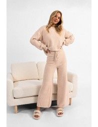 Knit loungewear pants