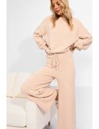 Knit loungewear pants