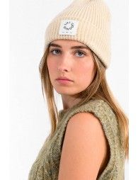 Ribbed cuff beanie